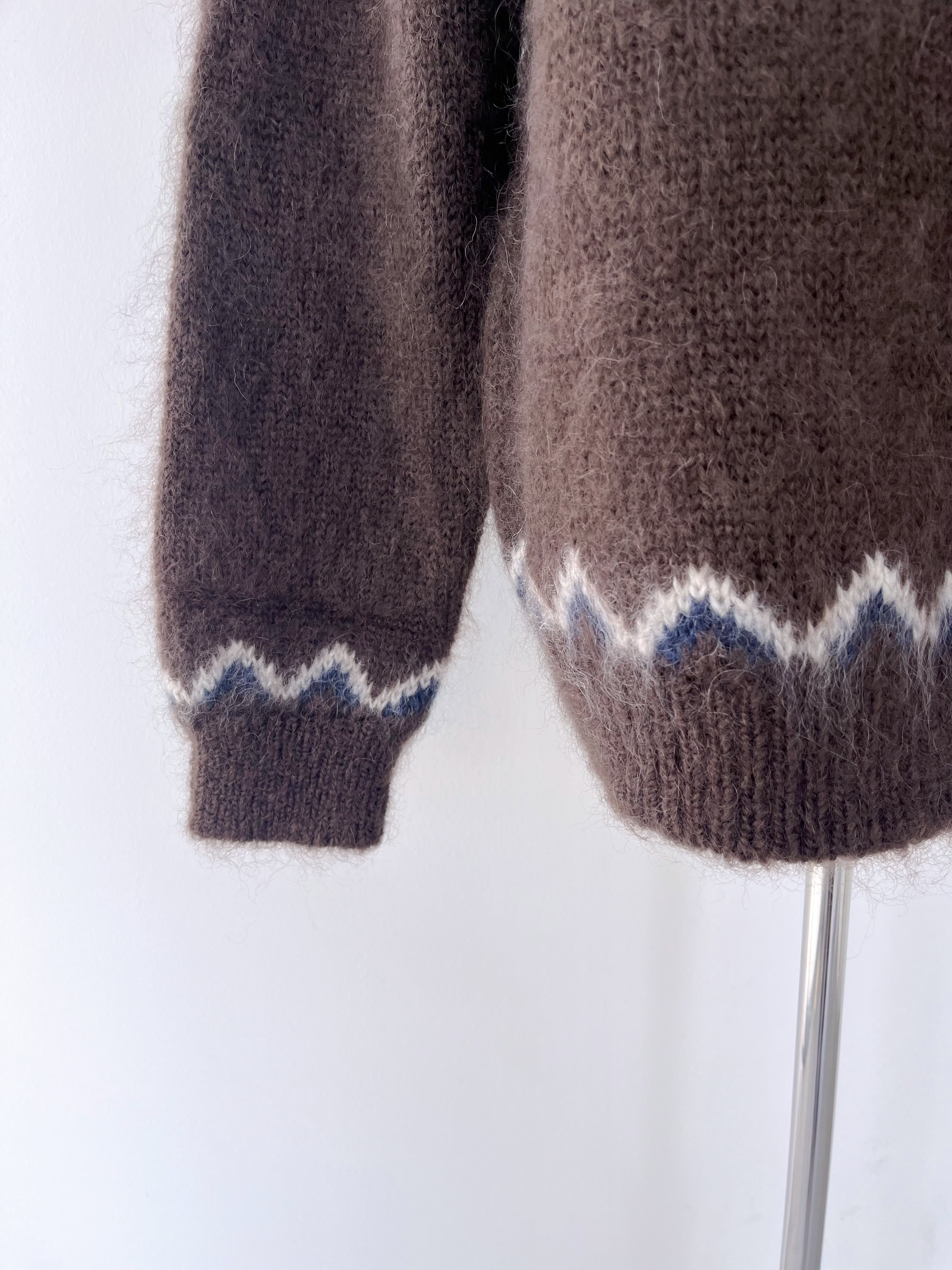 COOHEM MOHAIR WOOL NORDIC KNIT P/O | KOKO