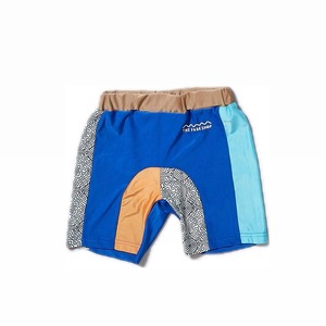 【25SS】THE PARKSHOP(ザ・パークショップ)ISLAND PARK RASH PANTS blue(95/105/115/125/135/145)ラッシュ 水着 パンツ