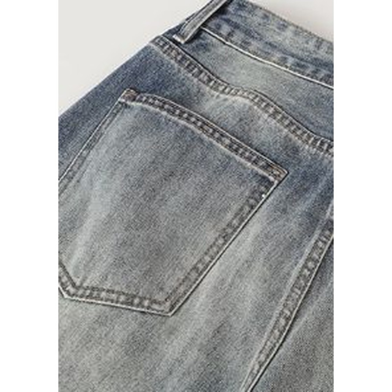 Long Sleeve Stripe Pattern Oversized Shirt ◇H0884