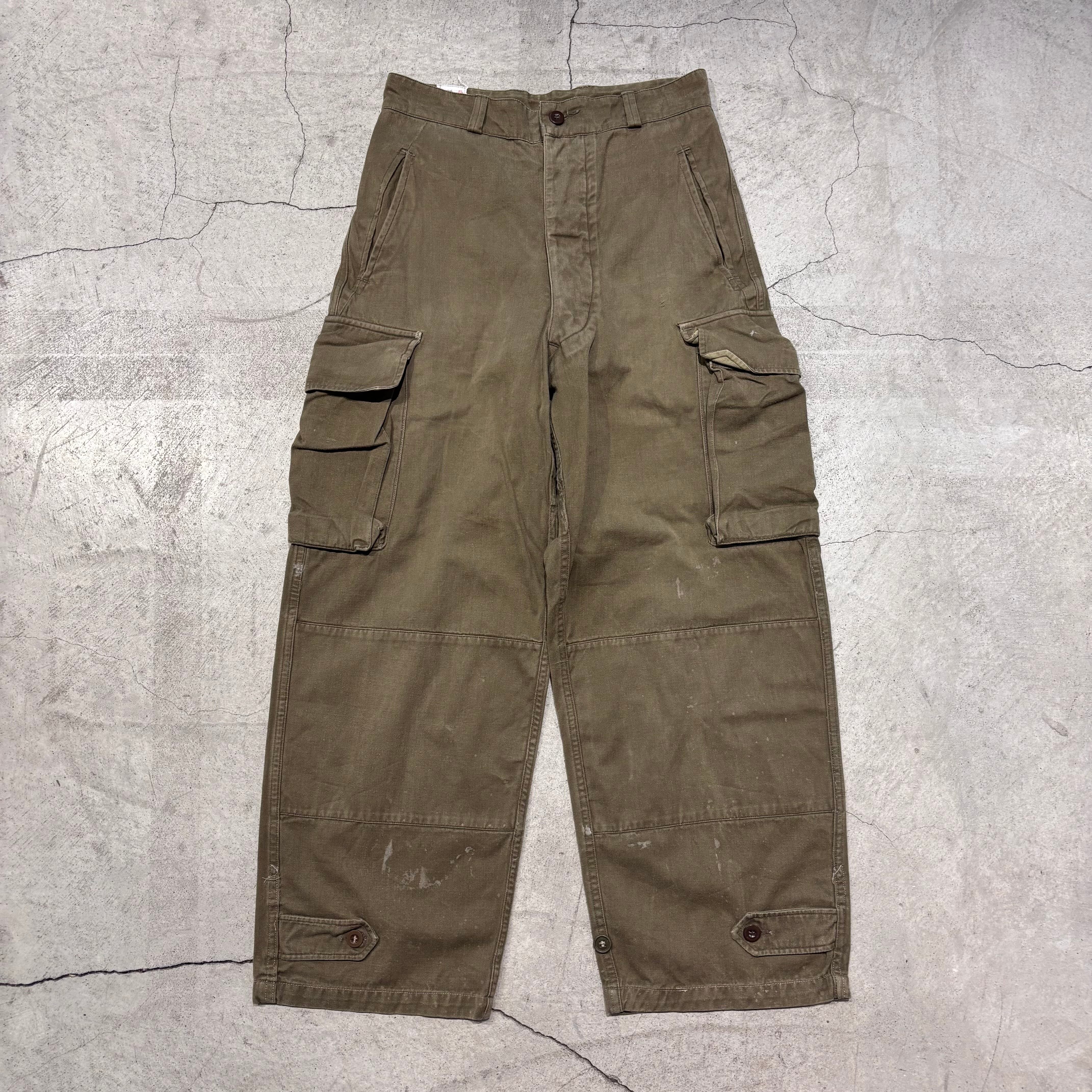 60s French army m47 field pants フランス軍 60's] French Army M47