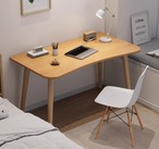 デスク パソコンデスク 勉強机 白 茶色 木 机 デスク木製 pcデスク つくえ リモートワーク用 ワークデスク 家具 在宅勤務 北欧 作業台 簡単組み立て