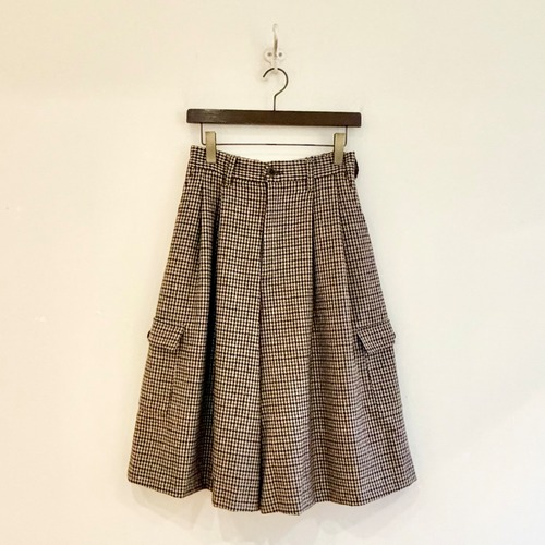 C30631 Gun Club Check Culottes
