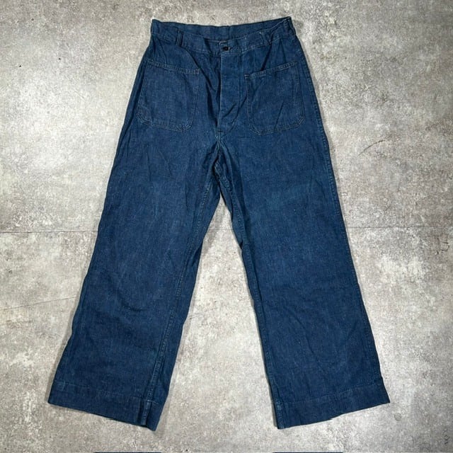 FULL COUNT 1101 フルカウント 赤耳 ボタンフライ レザーパッチ デニム
