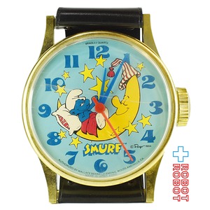 スマーフ 腕時計型の壁掛け時計 ブラッドリー社 1984