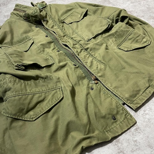 70-80s USA製 M-65 フィールドジャケット オリーブ 詳細写真5