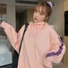 ✞ ♡セーター ストライプジッパーフード♥カワイイ♥トップス ピンク スウィート ガーリー ✞ゴスロリ SM ミリ 甘ロリ クラロリ 和ロリ エレガント 黒ロリ 姫ロリ 華ロリ BB-BB59175837843