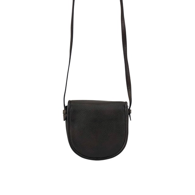 LOEWE ロエベ ショルダーバッグ ブラウン 型押しロゴ レザー ミニショルダー vintage ヴィンテージ オールド iavthk