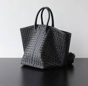 本革メッシュトートバッグ