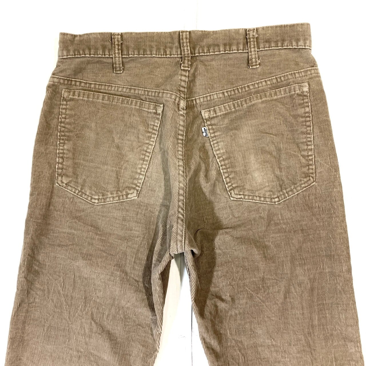 levi's 80s 519ビンテージコーディロイ　w32 80s Levi's 519 コーデュロイパンツ ブラック 32×32 | 古着屋 savvy