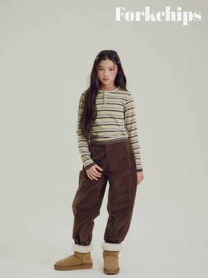 FORK CHIPS［取寄］viole velour pants 26winter