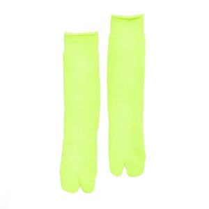 Brushed Pile Socks (Neon Yellow)