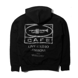 CAFE / 45 HOOD 3M “REFLECTIVE“ BLACK