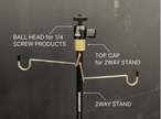 TOP CAP for 2WAY STAND