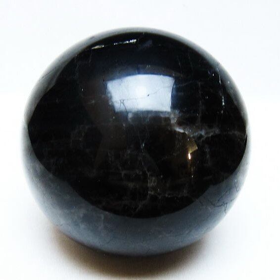 1.6Kg モリオン 丸玉 110mm 黒水晶 丸玉 モリオン スフィア 一点物 151-8580