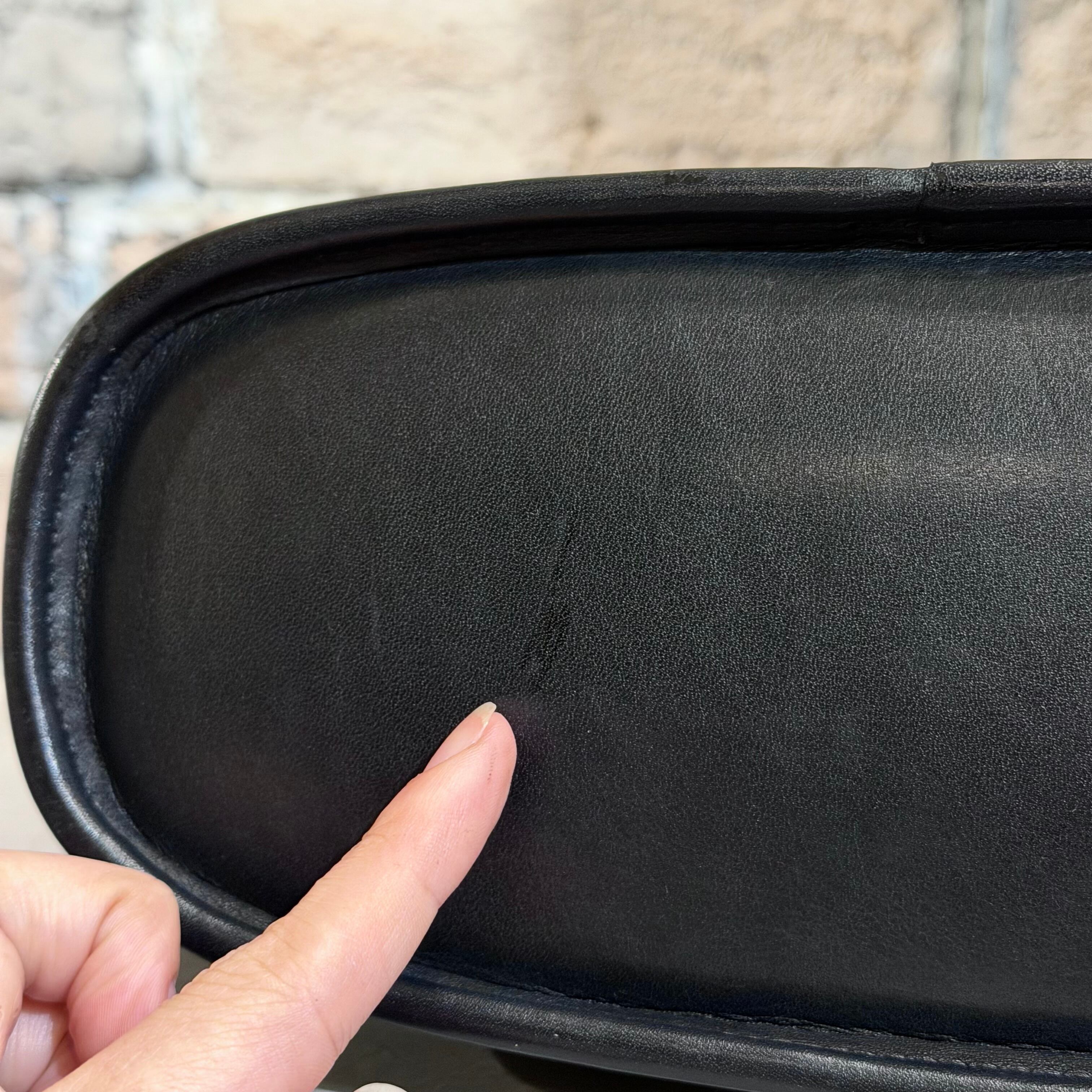 old coach “leather totebag” black USA製 オールドコーチ トート