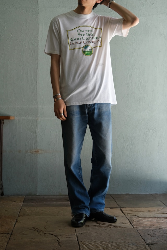 Utah/"GOLF" print tee