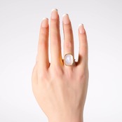 【12号】ムーンストーン リング（グラン）