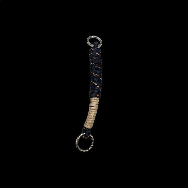 Eueeles (エウエエリス) Mini rope / Navy×Beige ショルダー ストラップ