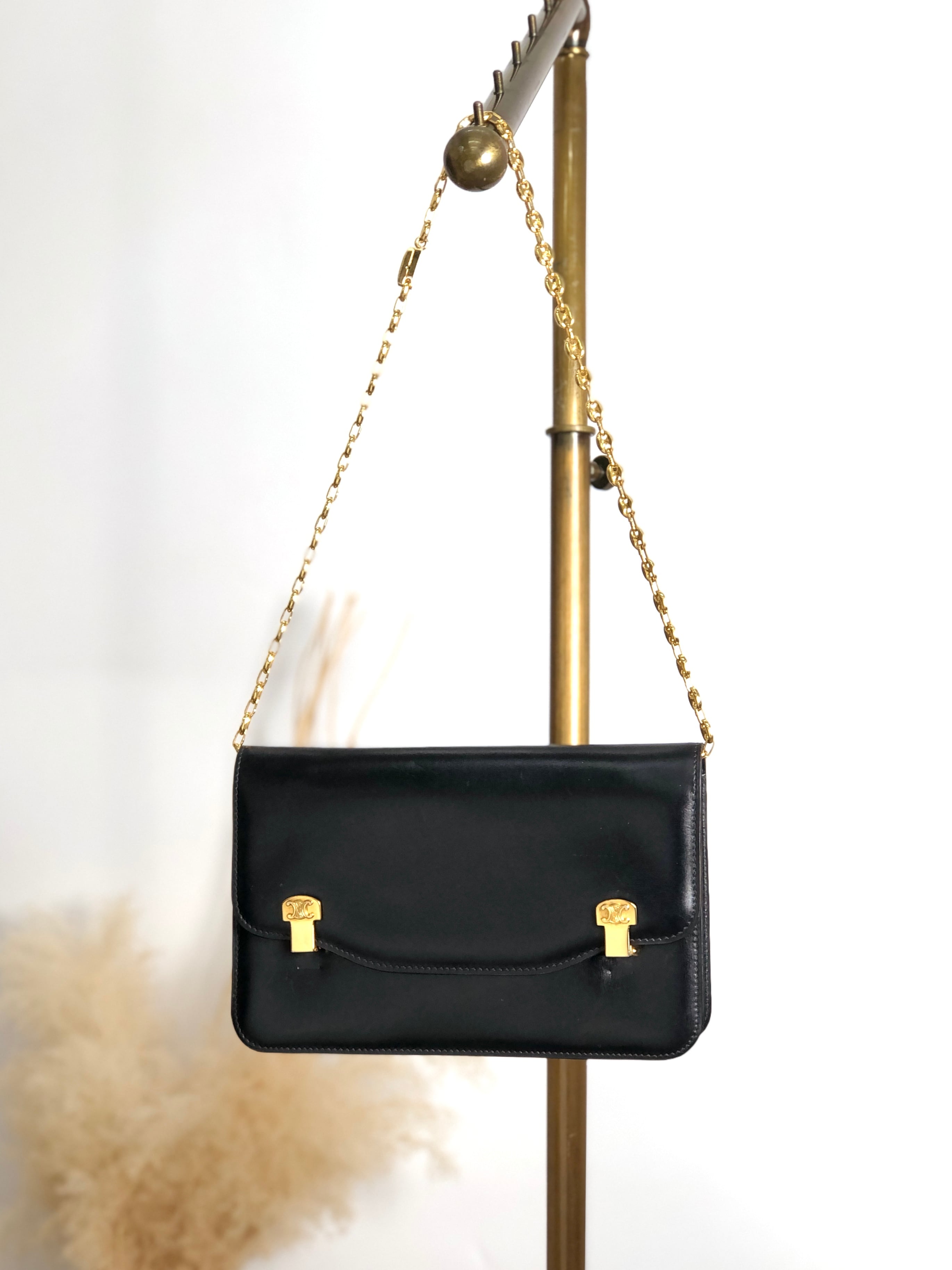 じ*じ様 OLD CELINE チェーン　馬具　総柄ダウンベスト CELINE - 未使用品△CELINE セリーヌ 西川産業 マカダム柄 スリーパー