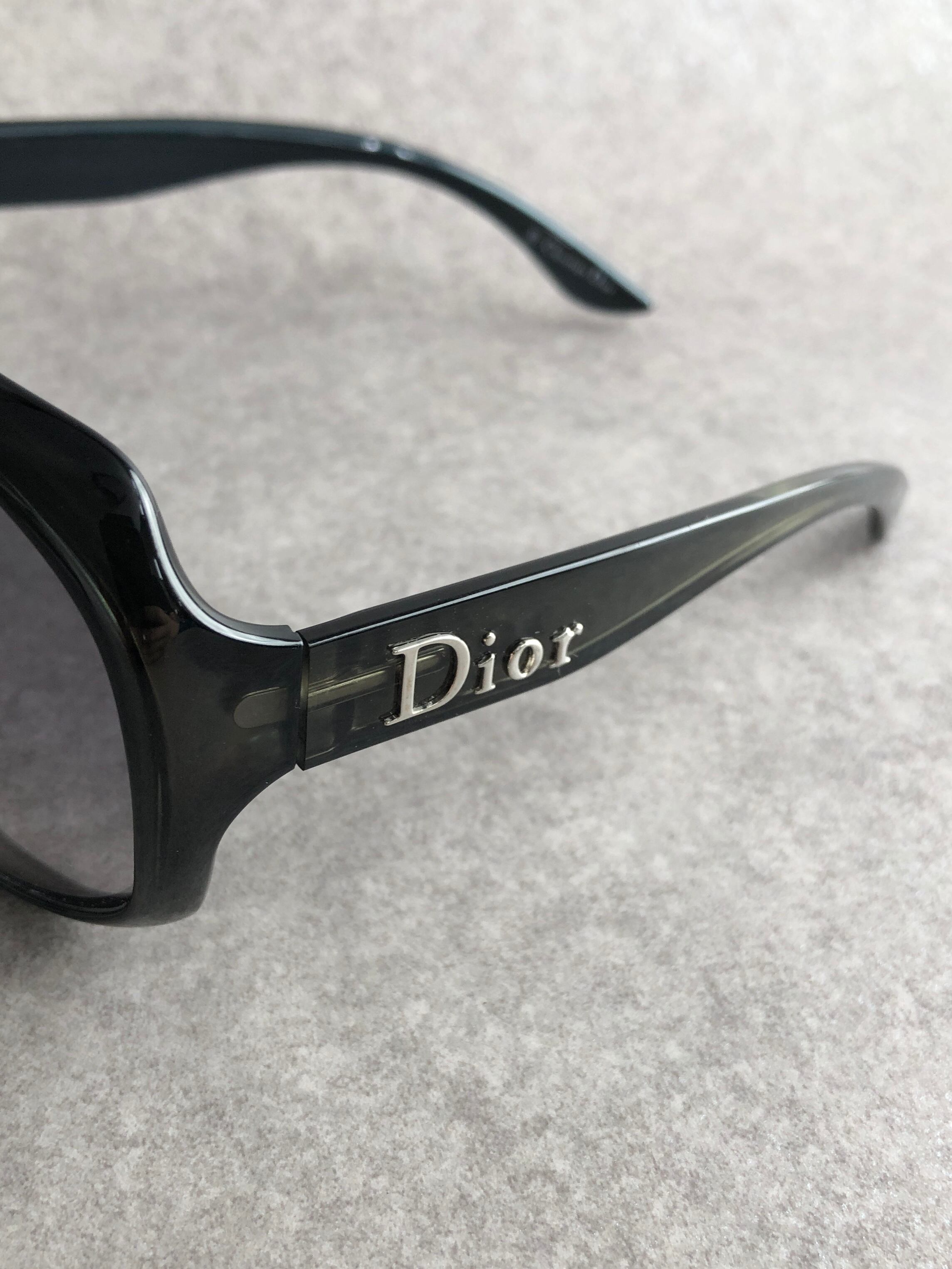 Christian Dior クリスチャン ディオール サングラス ダークグリーン