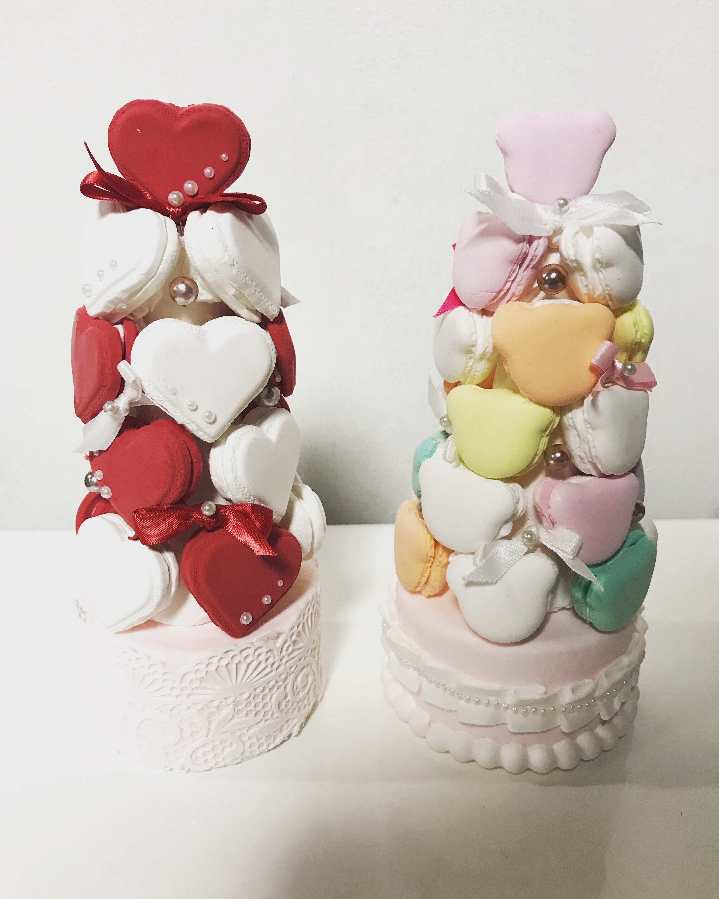 ハート型マカロンタワー | SWAROVSKI Lulucoco