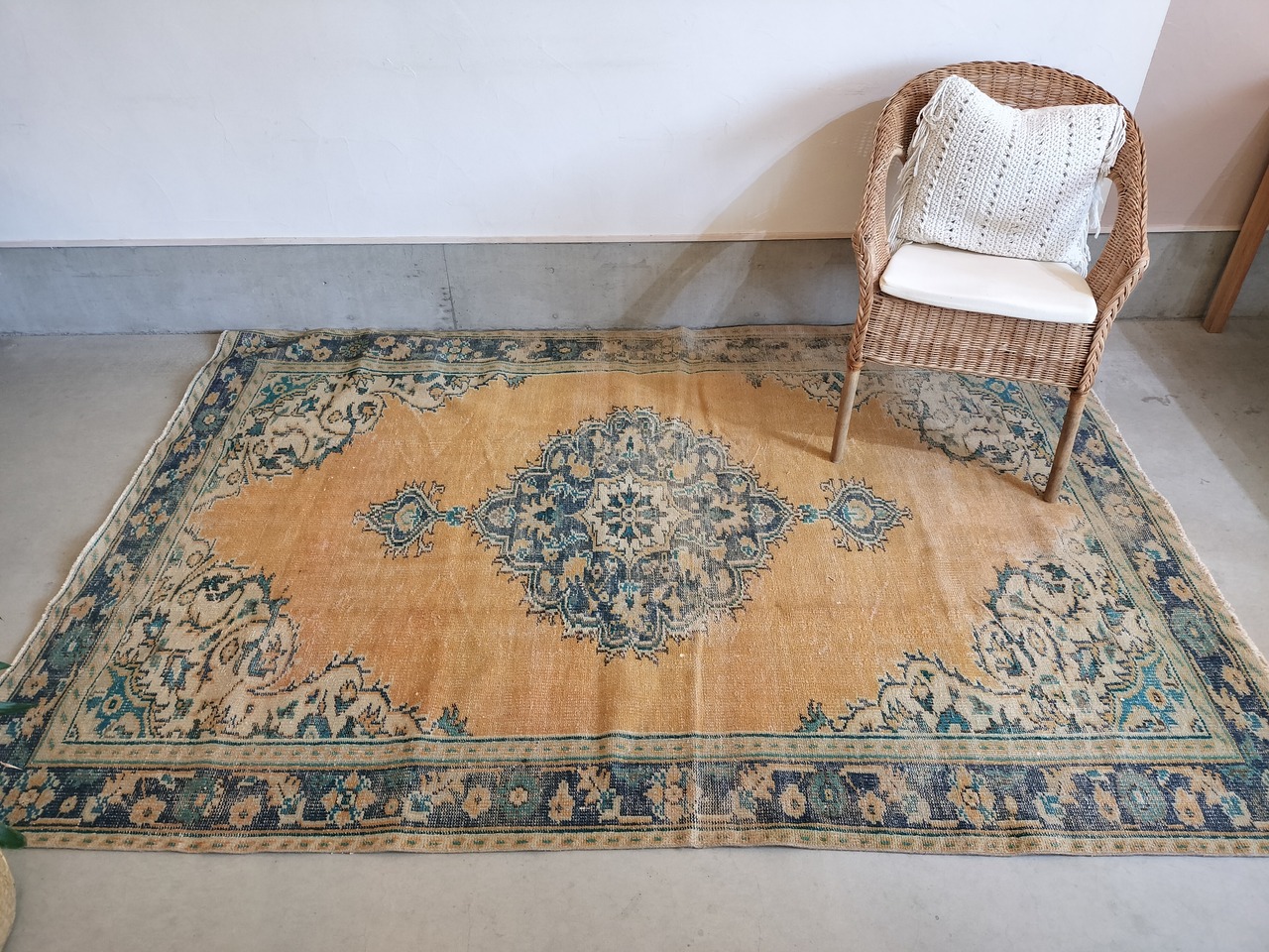 Turkish rug 246✕165cm No.513