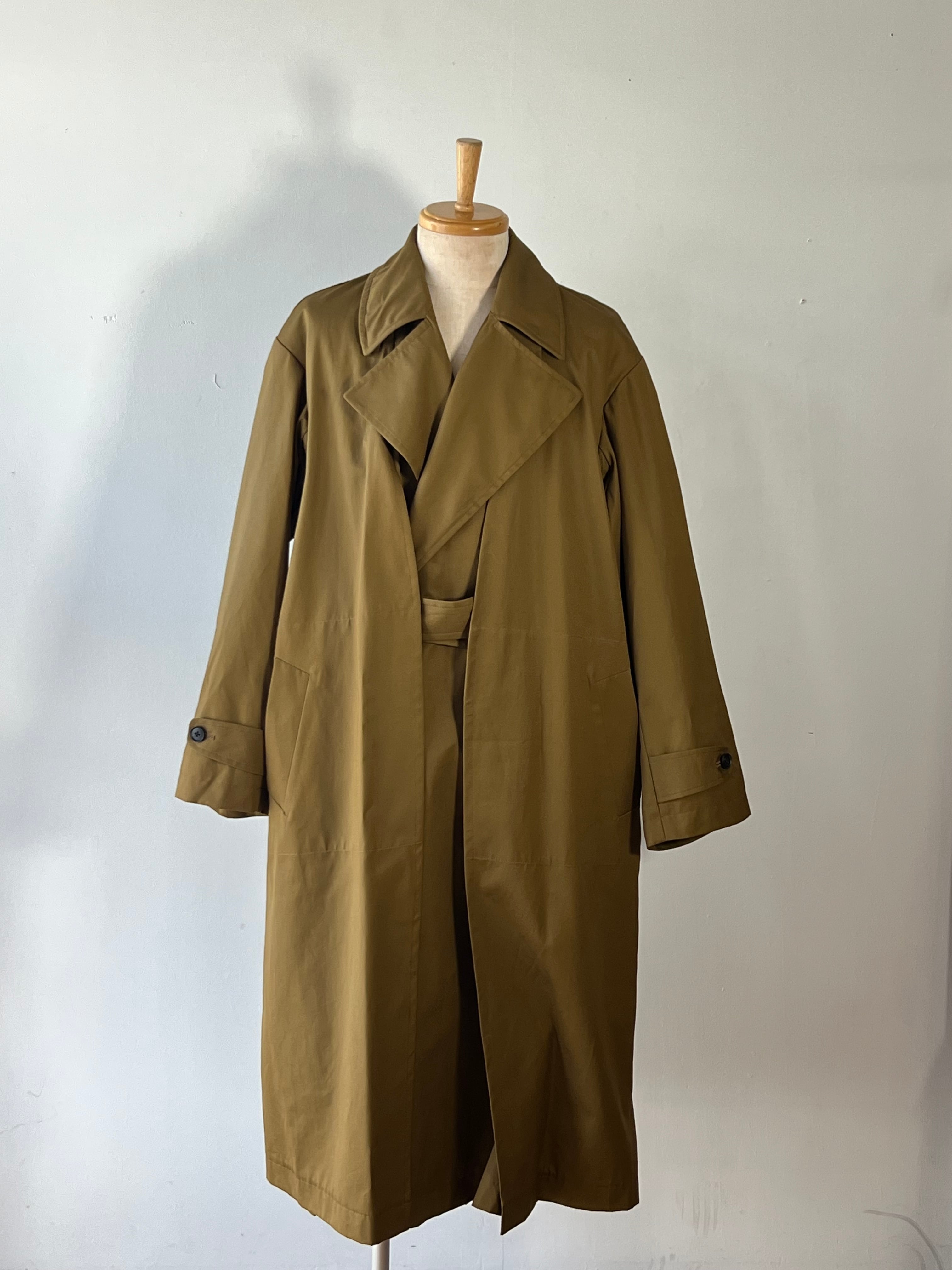 ANTHEM A -LAYERED WATERPROOF COTTON OVER COAT- / A26AW0272C / アンセムエー レイヤード コート