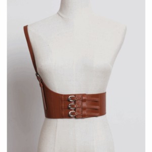 欧米風 ファッションベルト ウェストバンド ベルト サスペンダー 飾り物 pu