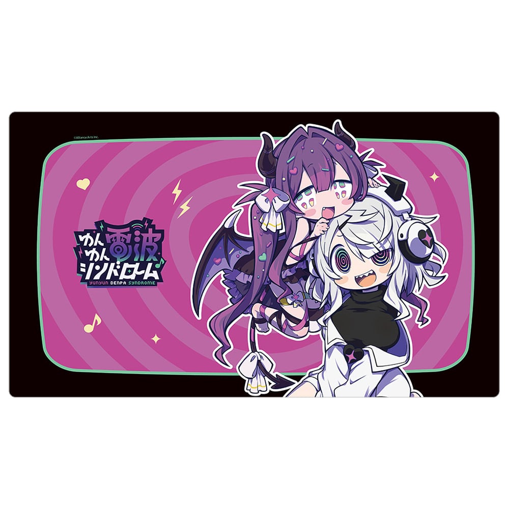 ゆ*ら様 コヤンイサムチョン　新柄　リトルヤーンハンターズ　ハチワレちゃん　トー ゆんゆん電波シンドローム 描き下ろしラバーマット(Qちゃん&ゆんゆん