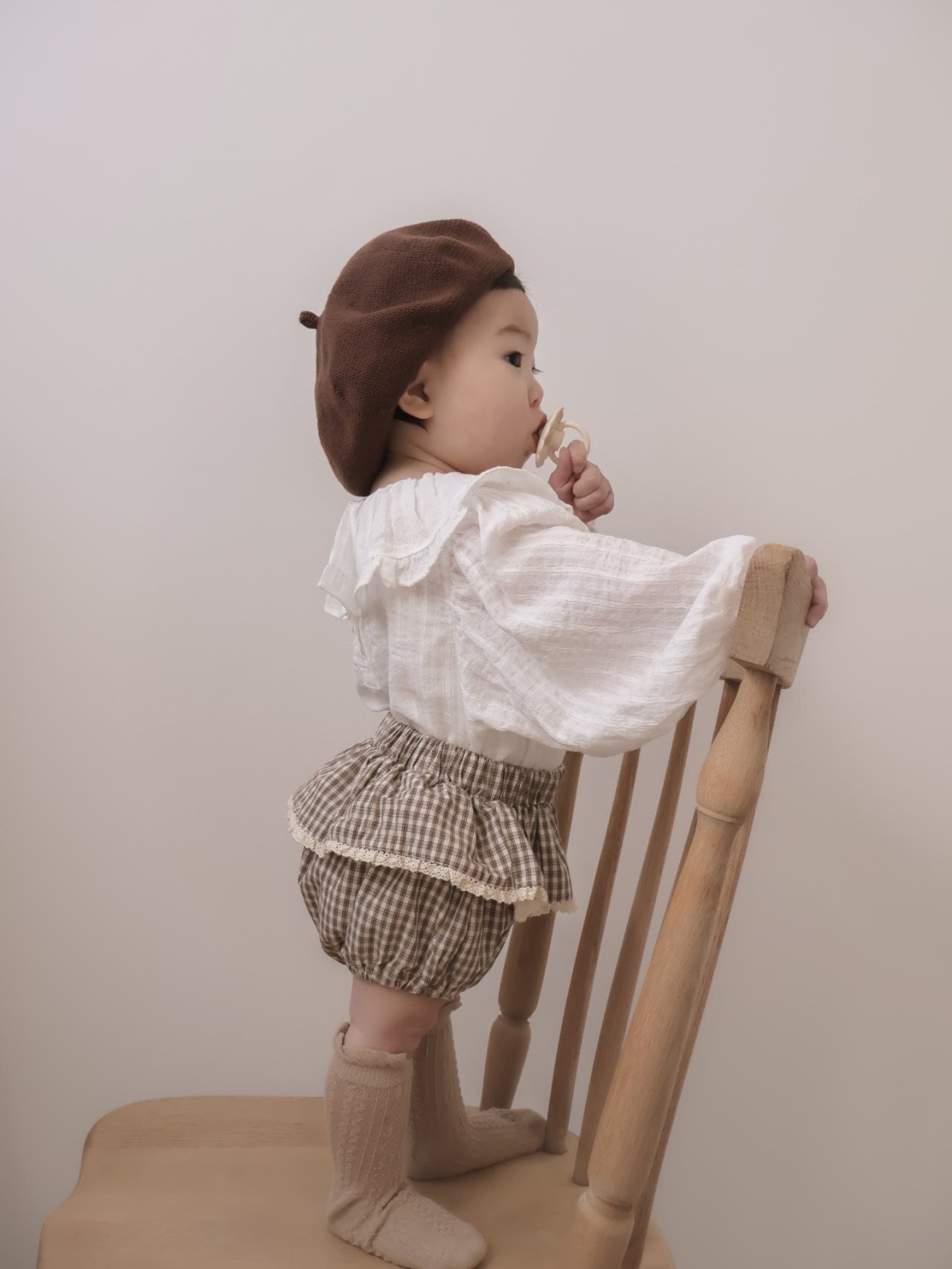 【即納/80size】チェックブルマ / mimimarket