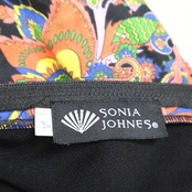 フラメンコ 衣装 SONIA JOHNES ソニアジョーンズ ツーピース セットアップ 上下セット ブラック系 ブルー系 ピンク系 グリーン系 黒 ピンク 柄 模様 ボランテ フリル ダンス パーティ 発表会 華やか ファルダ スカート チャレコ かわいい 総柄 花柄 ダンス衣装 舞台衣装 発表会衣装 ステージ衣装