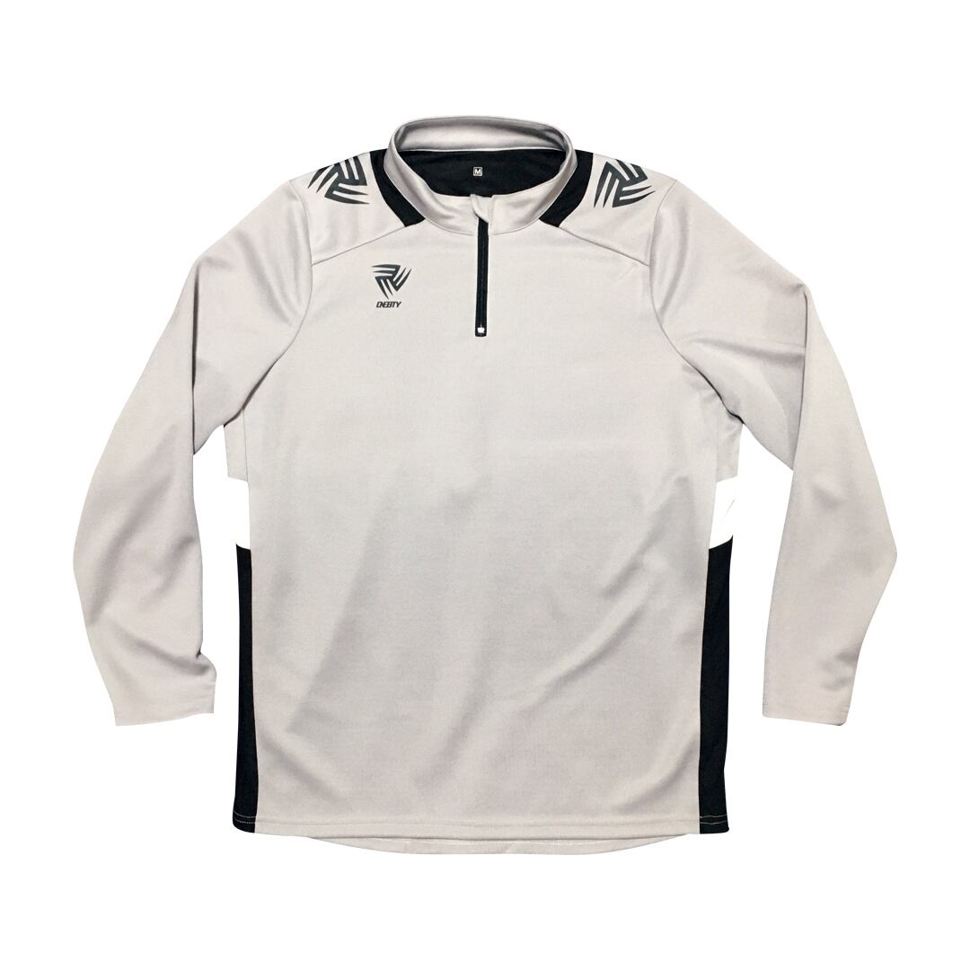 UC ハーフジップ ジャージジャケット(グレー)