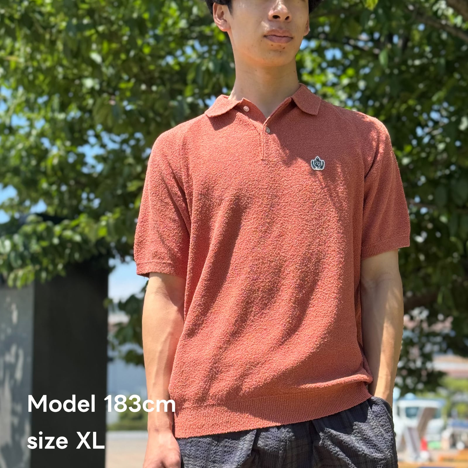 SUPER SOFT PILE KNIT POLO SHIRT -LIGHT BLUE- | 8G SHOOT WEBSTORE