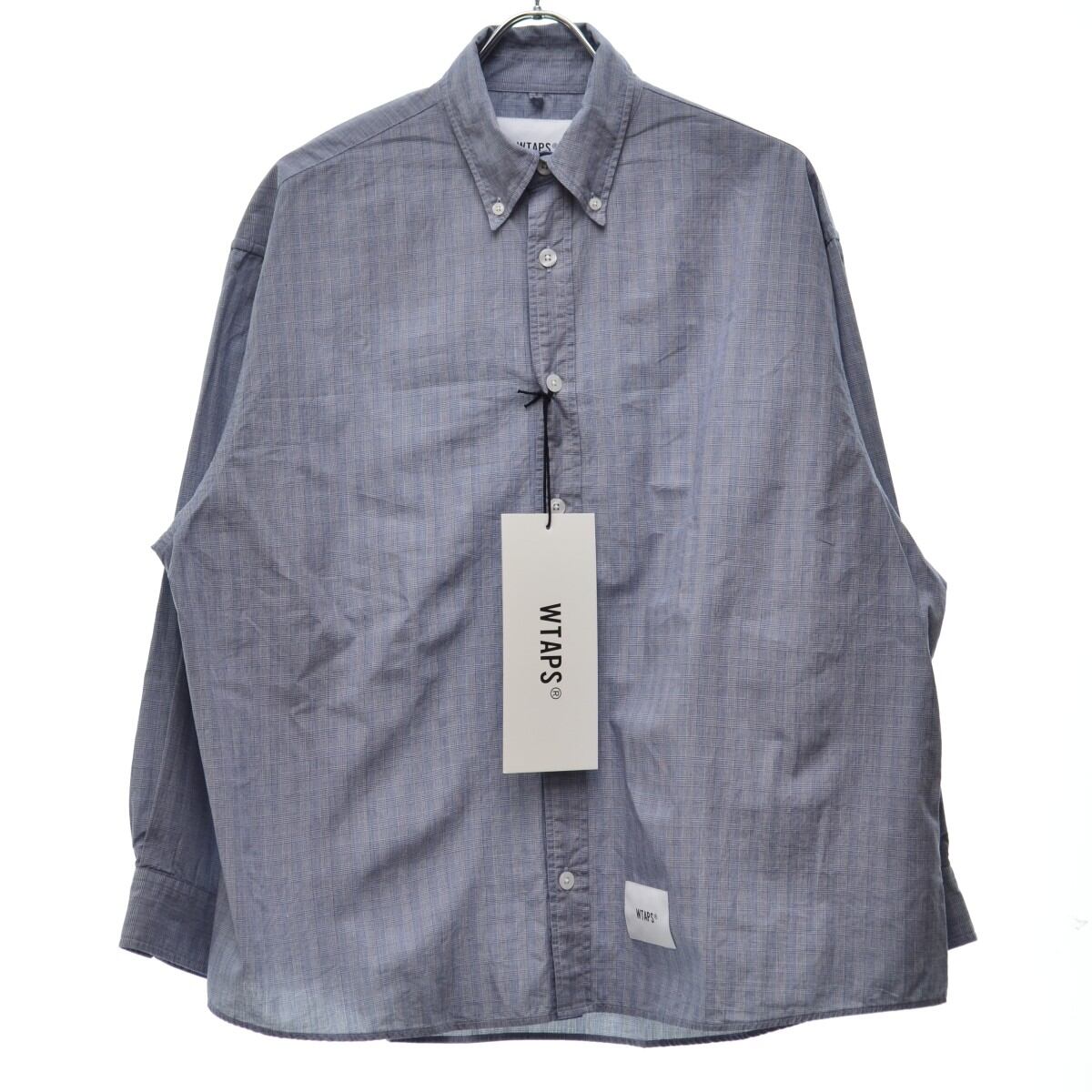 wtaps BD 02 LS BROADCLOTH TEXTILE L 23AW | www.darquer.fr