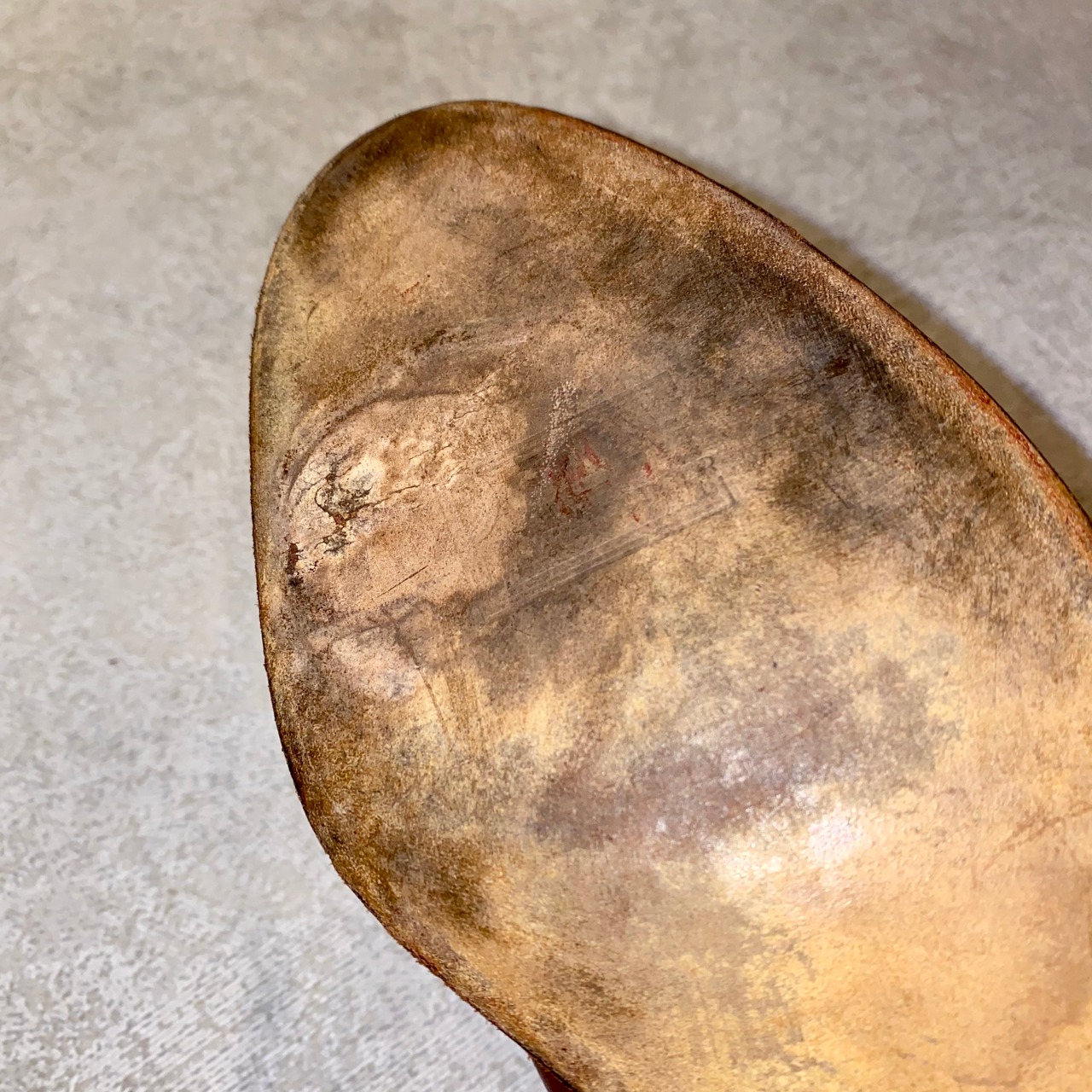 vintage 1960’s french brown leather shoes