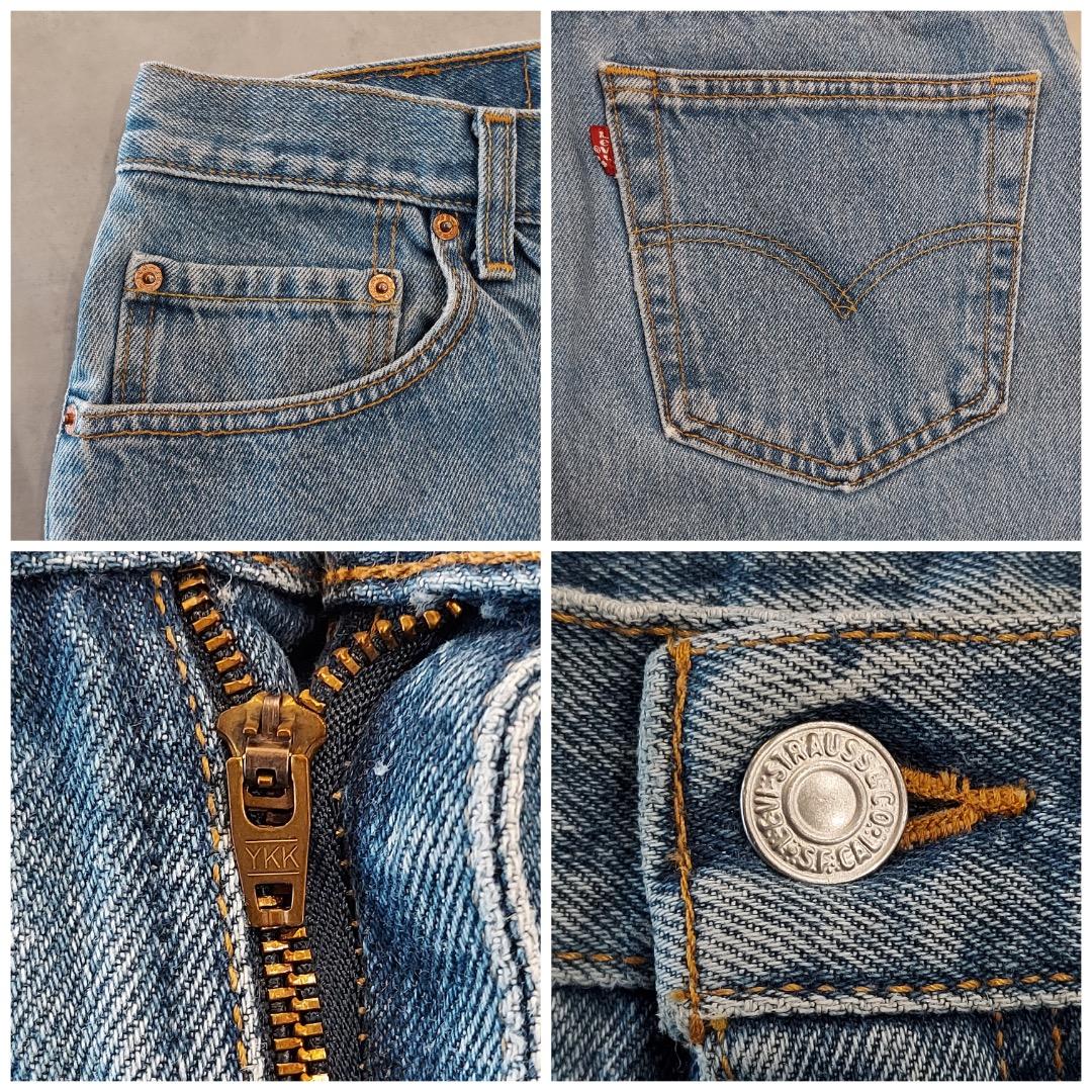 リーバイス505 Levis W34 青 古着 90s カナダ製 21208 リーバイス505 Levis W34 青 古着 90s カナダ製 21208 | fuufu
