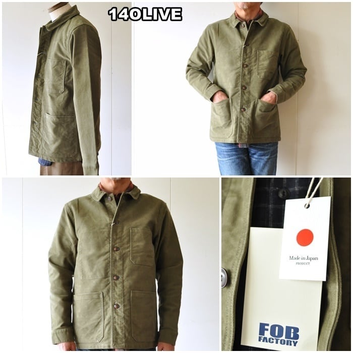 エフオービーファクトリー FOBFACTORY モールスキン