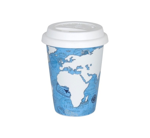 【KN0B01151622295】 自作マグ   世界一周 Travelers Mug