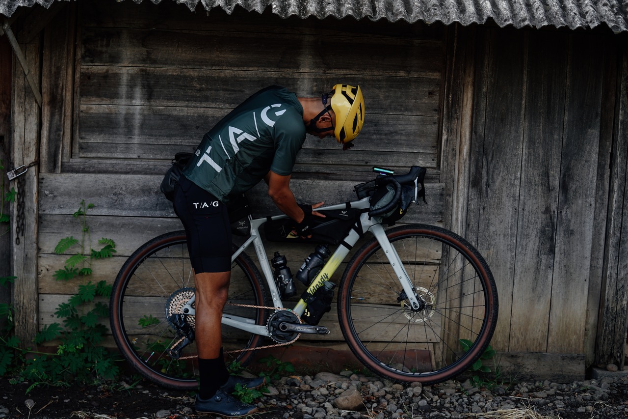 Gravel T/A/G Short Sleeves Jersey Moss Green