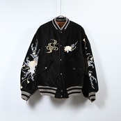 Leh / Embroidery SKA Reversible Blouson (キャメル表側)
