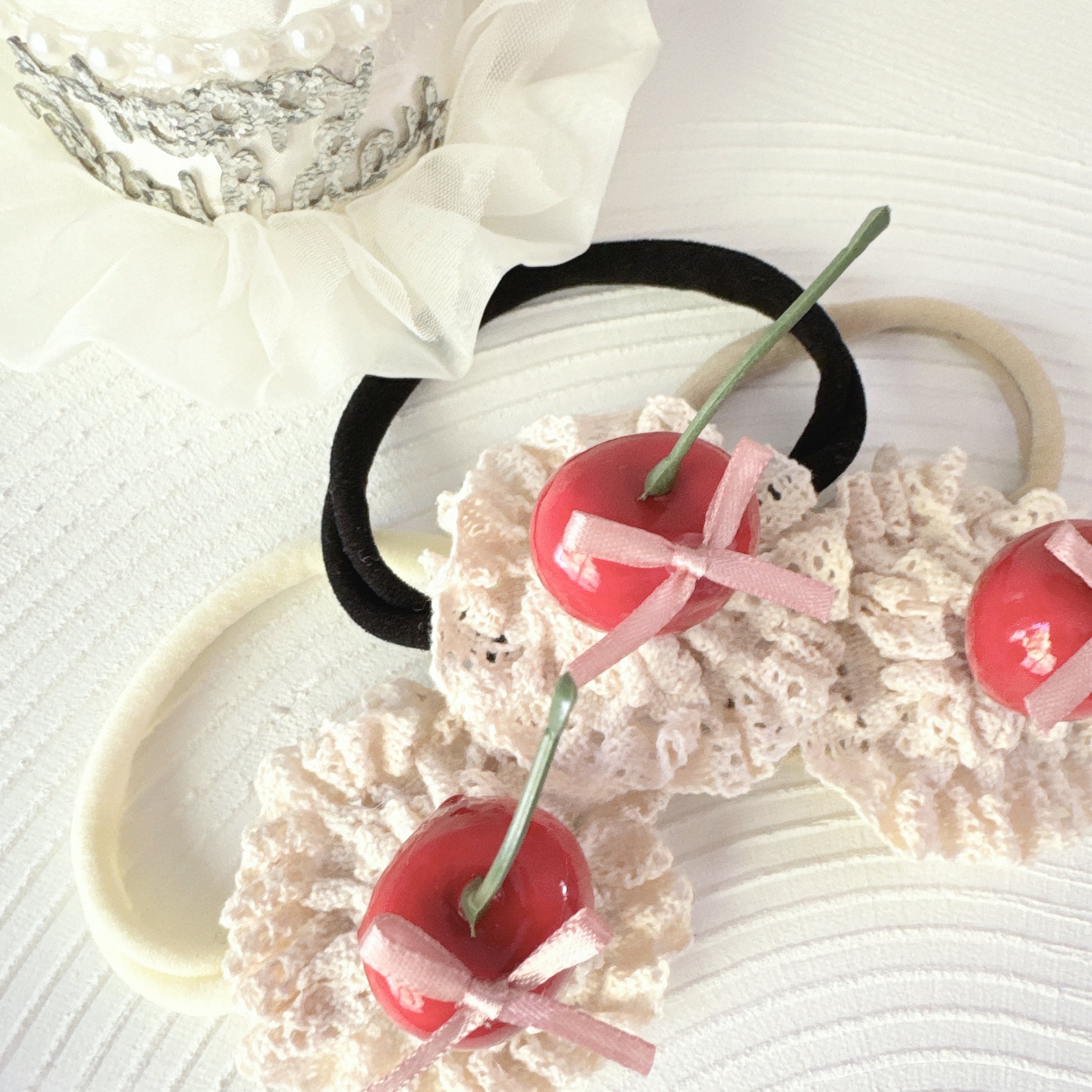 チェリーヘアバンド*チェリーパッチン
