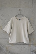 Sweatshirt with drawstring hem