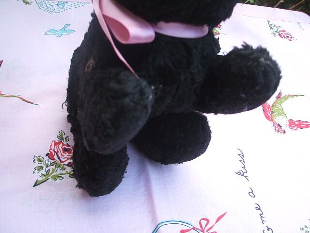 english vintage black cat soft toy イギリス ビンテージ ねこ