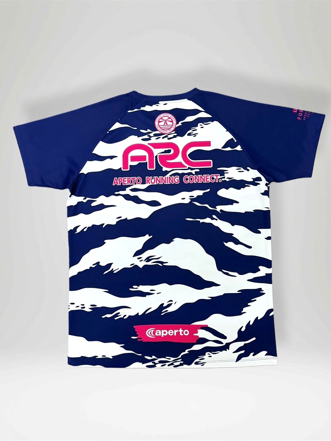 AP 125242】ユニセックス クラウド柄 Tシャツ パープルネイビー | aperto