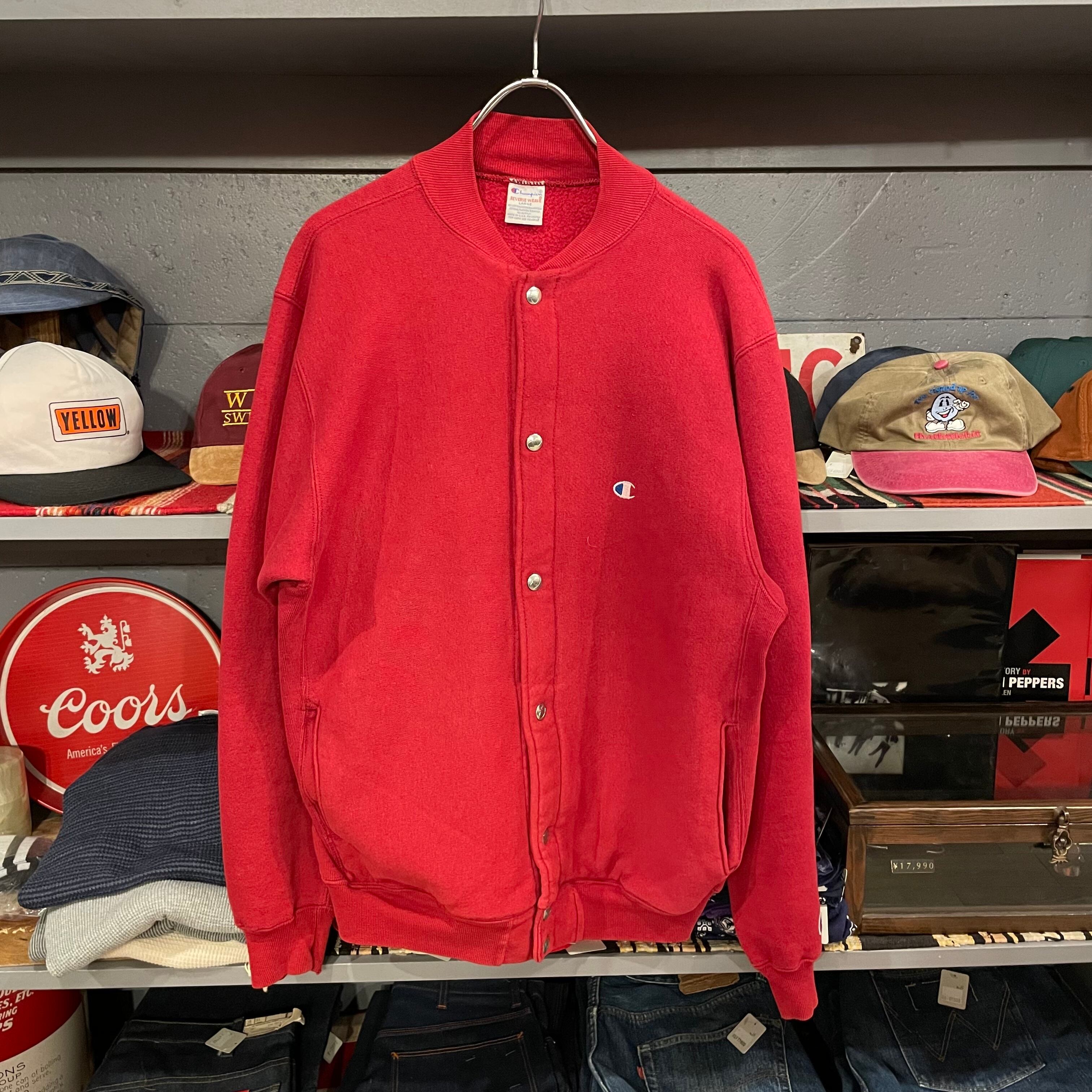 USA製 90’s champion Reverse Weave Red