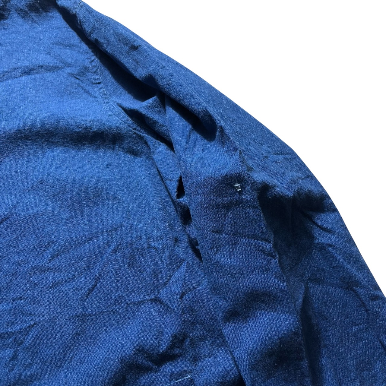 vintage 1990’s SAG HARBOR indigo linen China jacket