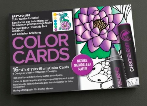 Chameleon Pen Nature Color Cards (カメレオンペン　ネイチャー　カラーカード)