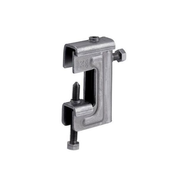 KS グリッパー 2型 9×30用 【50個セット】H形鋼,吊り足場,点検用足場,塗装・吹付足場,鉄工所,看板制作,溶接加工(国元商会)クニモト 0032193 (個人宅配送不可)溶接作業を不要にした鉄骨からのセパレーター引き金具