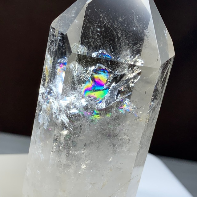 3.トカンティンス州産・アイリス水晶ポイント