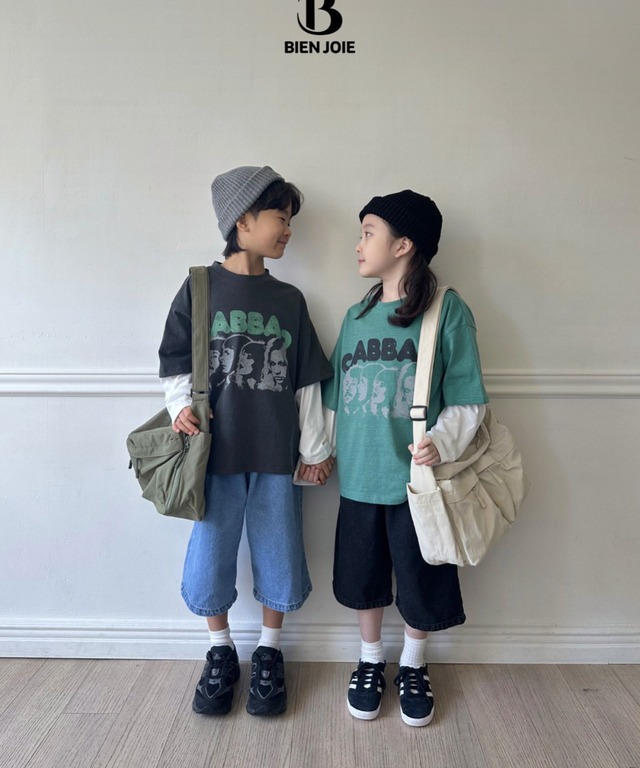 《送料無料》予約:ピッカーレイヤードT【BIENJOIE】※ジュニアサイズ